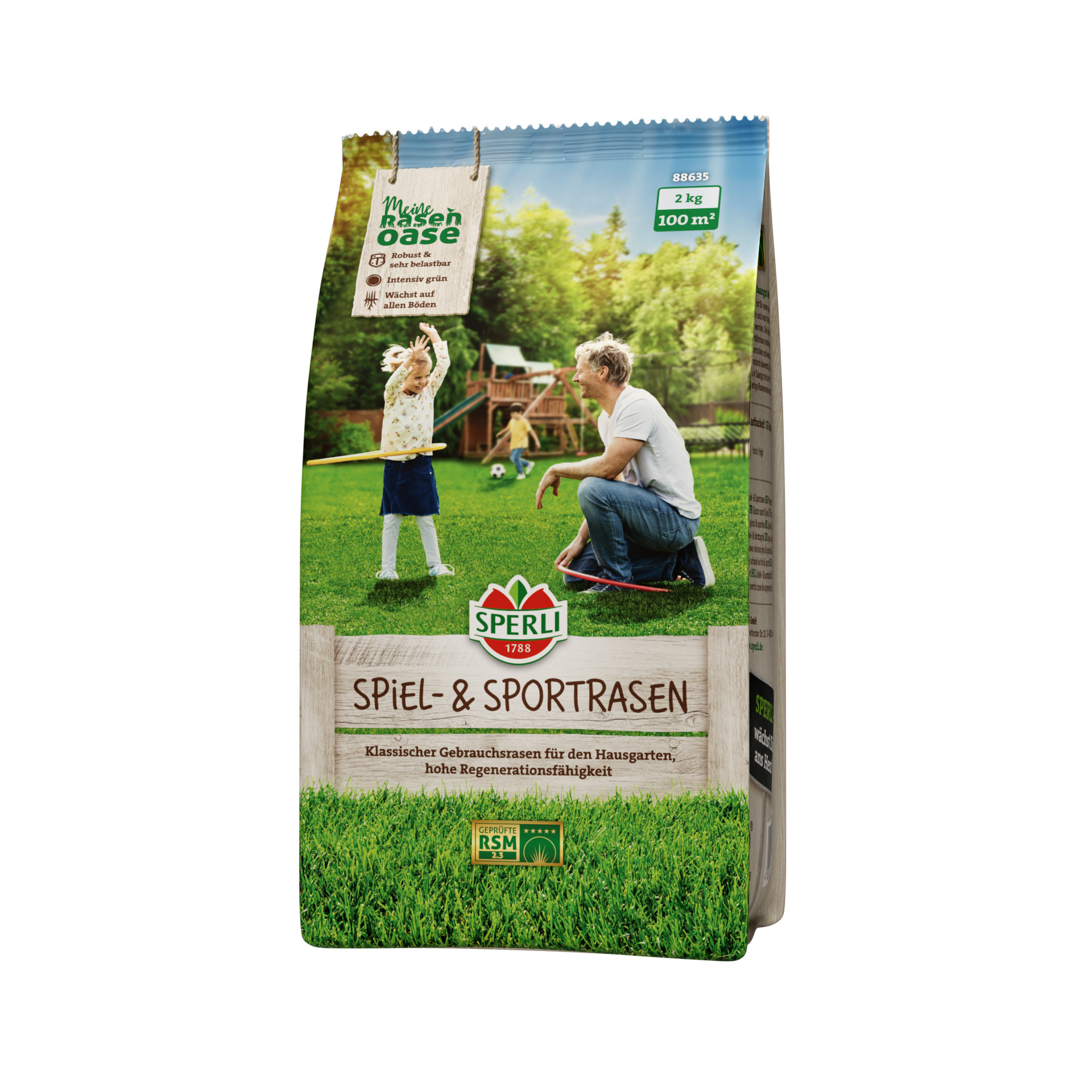 SPERLI's Spiel- & Sportrasen RSM 2.3, 2 kg