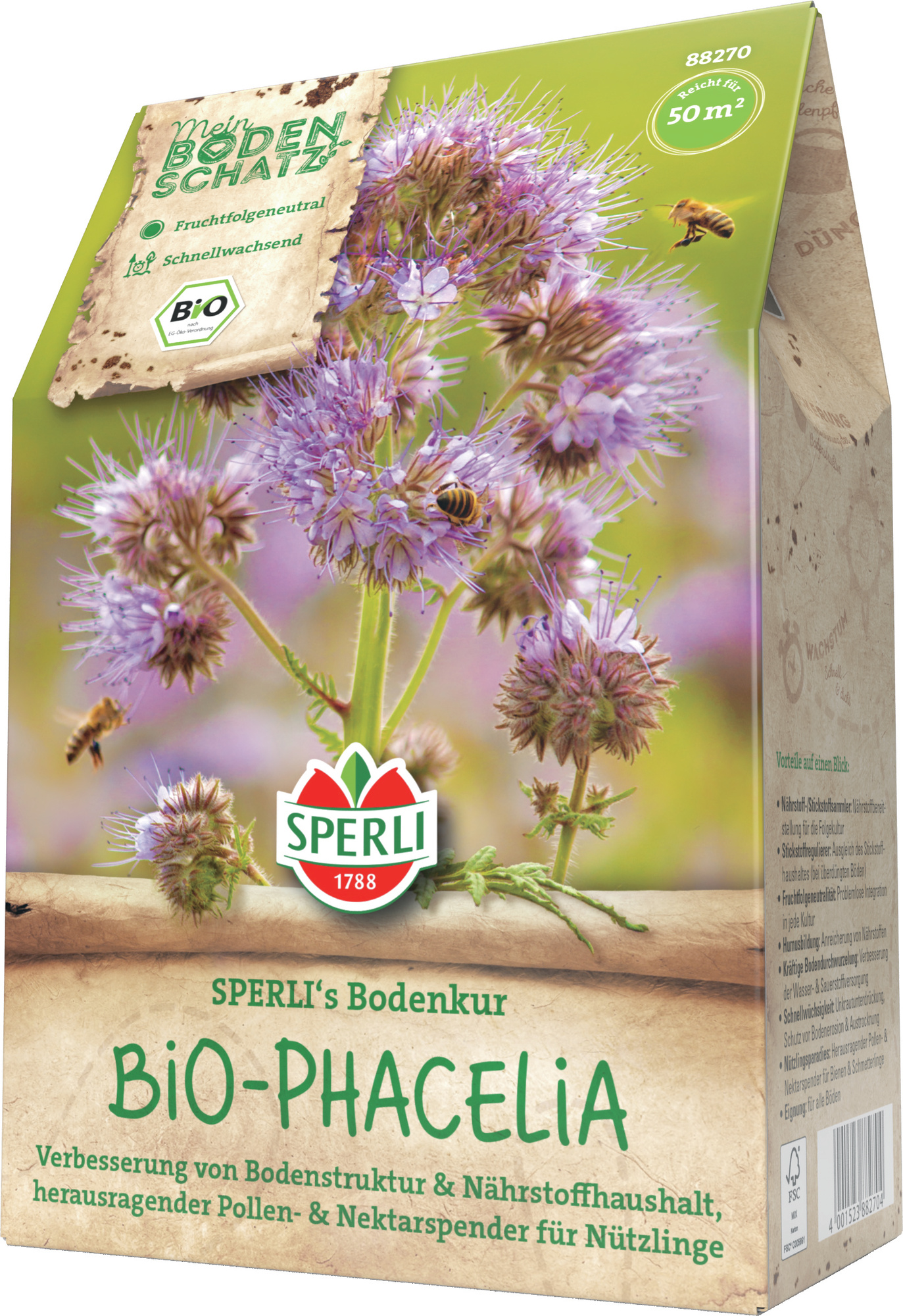 SPERLI's Bodenkur BIO-Phacelia, 0,2 kg