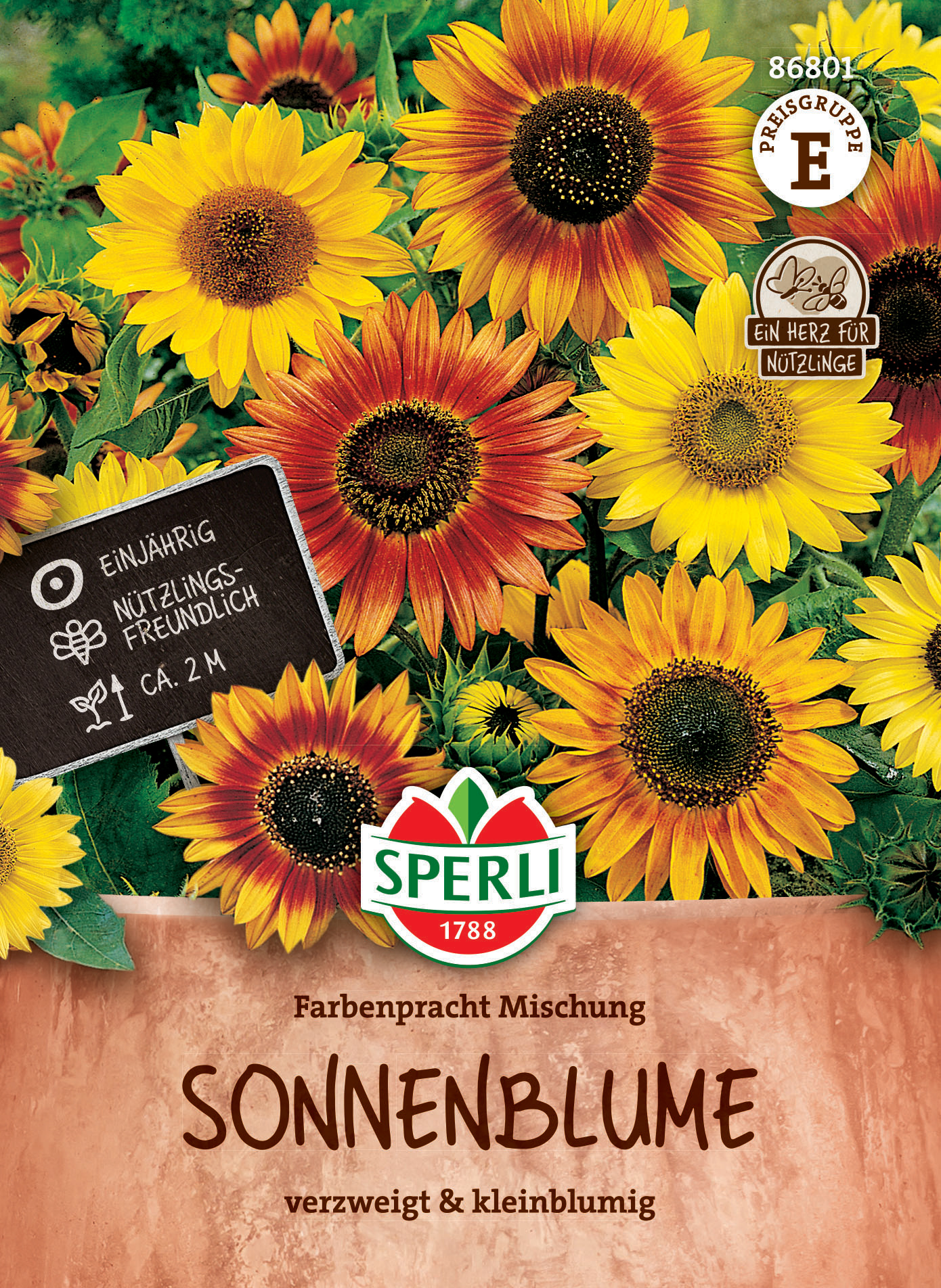 Sonnenblume Farbenpracht Mischung